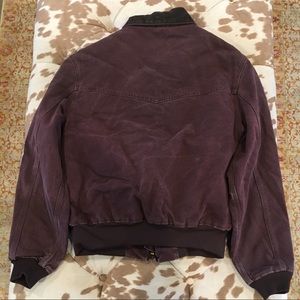 carhartt maroon jacket